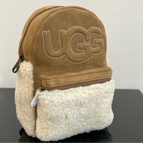 UGG Handbags - UGG Backpack Dannie II Mini Backpack Sheepskin Chestnut NEW with Tags